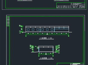 湖北省某污水廠機(jī)修倉庫與車庫CAD施工圖平面設(shè)計(jì)圖紙資源解析