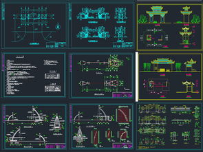 CAD設(shè)計(jì)圖紙資源全指南 從大門施工到全屋定制